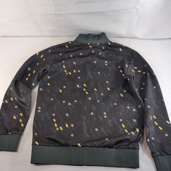 G-Star Raw Sweater Collared Full Zip Green M Medium Yellow Long Sleeve Jacket - Picture 13 of 16